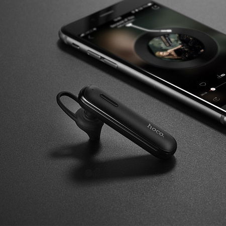 Bluetoth Mono Headset Hoco E36 Black Bluetoth Mono Headset Hoco E36 Black