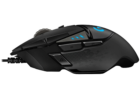 Gaming Mouse Logitech G502 SE, 25, 6k dpi, 11 buttons, 400IPS, 40G, 121g+18g, 10000Hz, Ergonomic, On