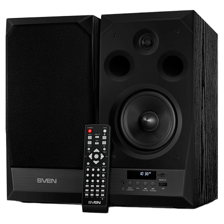 Speakers SVEN "MC-20" Black, 90w, Bluetooth, SD, USB Flash, Remote Control, FM, 3.5mm jack