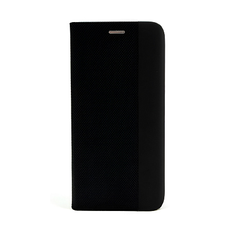 WOO Case Shell Flip Nylon Oppo OPPO A6X 5G, Black WOO Case Shell Flip Nylon Oppo OPPO A6X 5G, Black