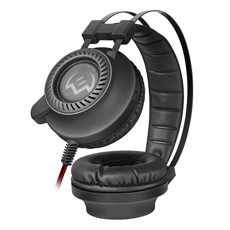 Gaming Headset SVEN AP-U840MV, 50mm drivers, 20-20000Hz, 32 Ohm, 115dB, 307g., 3.5mm, Black/Red Gaming Headset SVEN AP-U840MV, 50mm drivers, 20-20000Hz, 32 Ohm, 115dB, 307g., 3.5mm, Black/Red