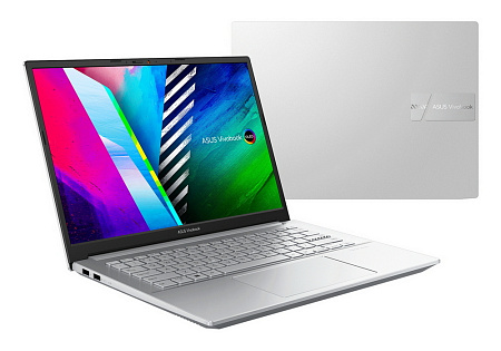 Ноутбук 14" ASUS Vivobook Pro 14 OLED K3400PA, Cool Silver, Intel Core i5-11300H, 16Гб/512Гб, Без ОС