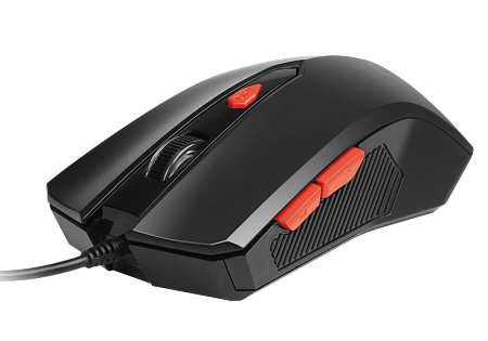 Клавиатура, мышь и коврик для мыши SVEN GS-9000, Проводное, Черный/Красный