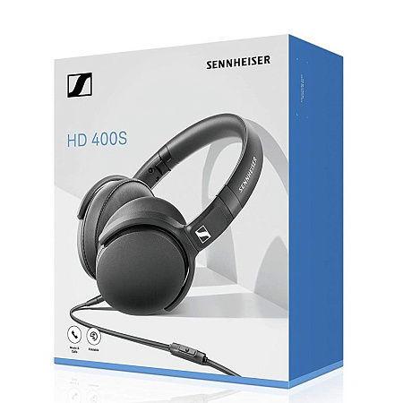 Headphones Sennheiser HD 400S, Mic, 4pin*3.5mm jack, closed-type, cable 1.4m