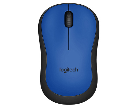 Wireless Mouse Logitech M220 Silent, 1000 dpi, 3 buttons, Ambidextrous, 75,2g., 1xAA, 2,4Ghz, Blue