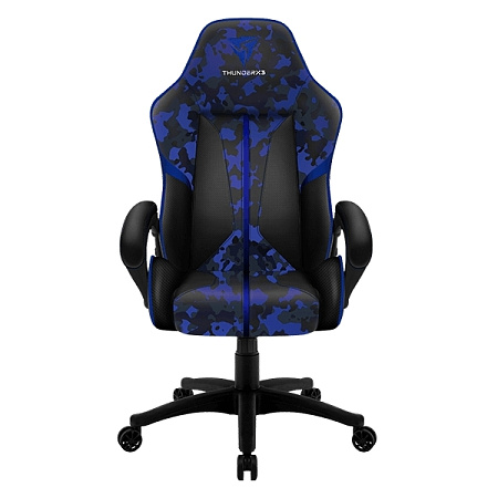 Gaming Chair ThunderX3 BC1 Camo Camo/Blue, User max load up to 150kg / height 165-180cm