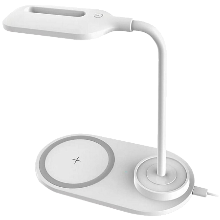 Platinet Desk Lamp Wirless Charger 5W White [45247]