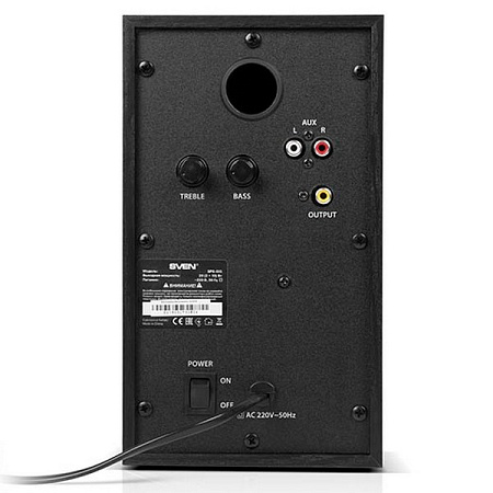 Speakers SVEN "SPS-615" Black, 20w, Bluetooth, SD, USB Flash, Remote Control