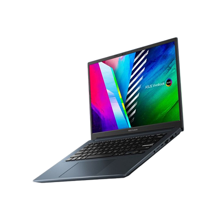 Ноутбук 14" ASUS Vivobook Pro 14 OLED M3401QA, Quiet Blue, AMD Ryzen 5 5600H, 8Гб/256Гб, Без ОС