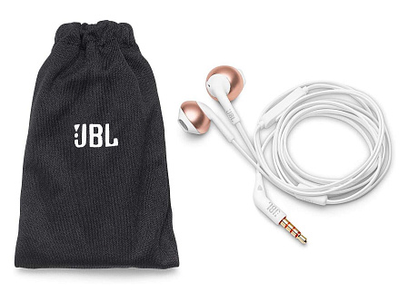 Earphones  JBL  T205 Rose Gold