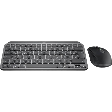 Wireless Keyboard & Mouse Logitech MX Keys Mini Combo, Compact, Quiet typing, Backlight, 4000dpi, 6 