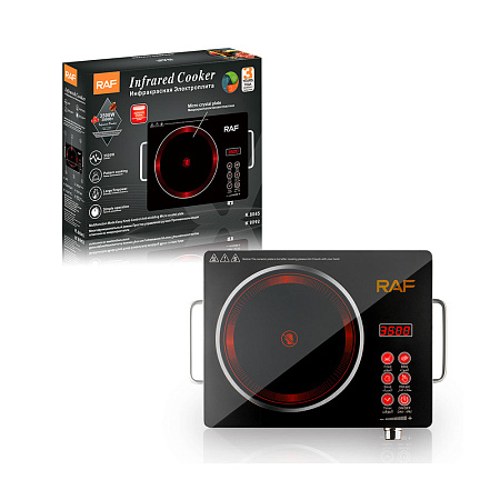 Raf Infrared Cooker R.8045B, 3500W, Black