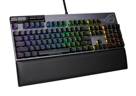 Gaming Keyboard Asus ROG Strix Flare II Animate, Mechanical, NX Red SW, PBT, AniMe Matrix LED displa