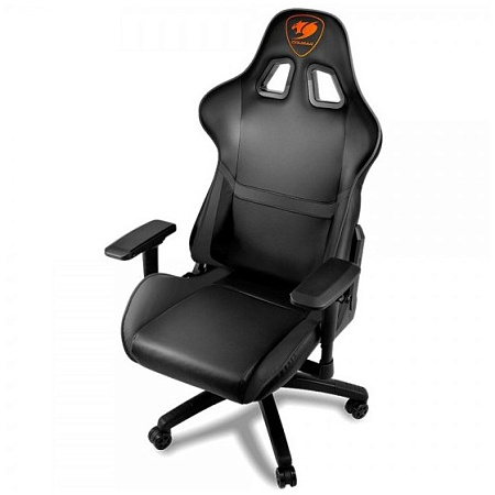 Gaming Chair Cougar ARMOR Black, User max load up to 120kg / height 150-185cm