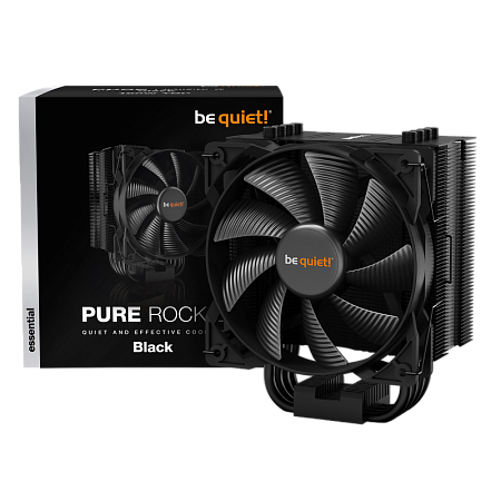 AC be quiet! "Pure Rock 2 Black" (19.1-26,8dBA, 1500RPM, 51.4 CFM, 120mm, PWM, 150W, 4x6 mm, 580g.) 