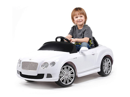 Детский электромобиль Rastar Bentley GTC, Белый