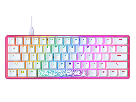 Клавиатура HyperX Alloy Origins 65, Проводное, Чёрный