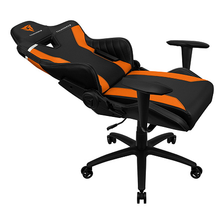 Gaming Chair ThunderX3 TC3 Black/Tiger Orange, User max load up to 150kg / height 165-185cm