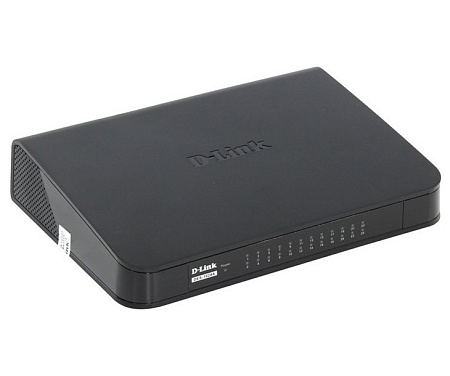 24-port 10/100Mbps Desktop Switch D-Link "DES-1024A/E1B", Plastic Case