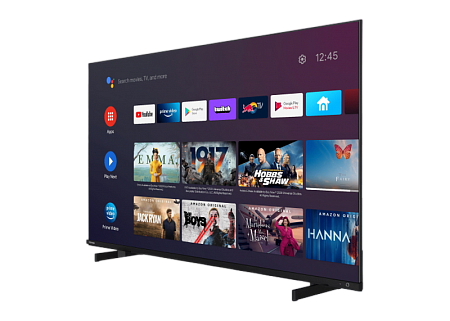 43" QLED SMART Телевизор Toshiba 43QA4263DG, 3840x2160 4K UHD, Android TV, Чёрный