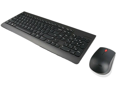 Lenovo Essential Wireless Combo Keyboard & Mouse, Wireless 2.4G, Russian/Cyrillic (4X30M39487)