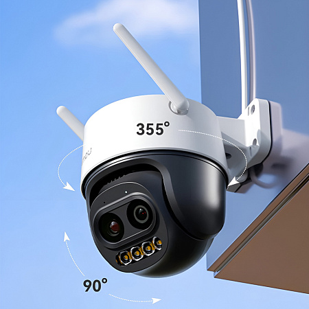 imou Outdoor PT Security Camera Cruiser Z 3K 5MP, White
