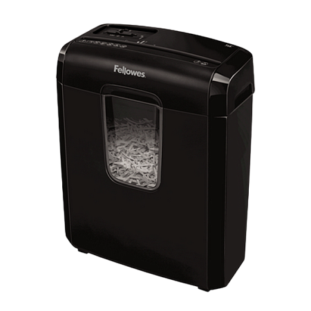 Fellowes  Powershred® 6C, DIN Level P-4, Cross Cut 4х35mm, Capacity 6sheets, Vol. 11 litr.