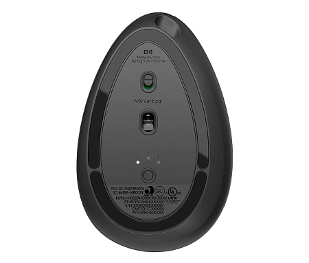 Wireless Mouse Logitech MX Vertical, 400-4000 dpi, 6 buttons, Ergonomic, 135g., 57° tilt, , 240mAh, 