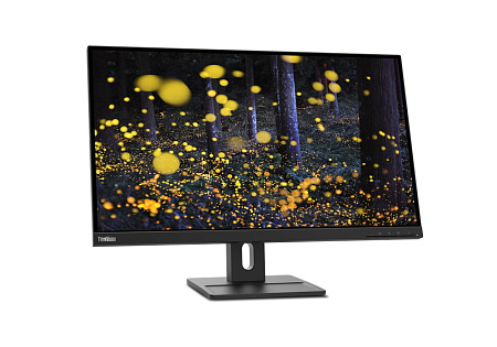 27" Монитор Lenovo E27q-20, IPS 2560x1440 WQHD, Чёрный