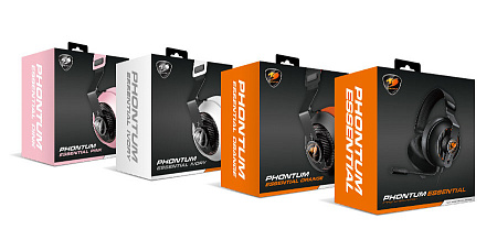 Gaming Headset Phontum Essential, 40mm driver, 	20Hz - 20KHz, 32 Ohm, 10dB, 387g,, 3.5mm, Black