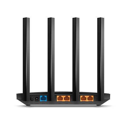 Wi-Fi AC Dual Band TP-LINK Router, "Archer C6", 1200Mbps, Gbit Ports, MU-MIMO Wi-Fi AC Dual Band TP-LINK Router, "Archer C6", 1200Mbps, Gbit Ports, MU-MIMO