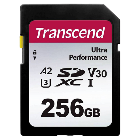 Карта памяти Transcend SDXC 340S, 256Гб (TS256GSDC340S)
