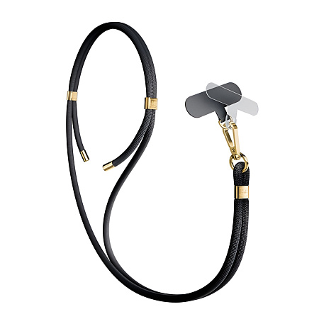 WOO Lanyard Long Strap, Black
