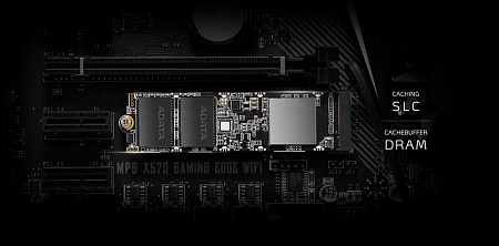 .M.2 NVMe SSD   512GB ADATA XPG  SX8100 [PCIe 3.0 x4, R/W:3500/1900MB/s, 300K/240K IOPS, 3DTLC]