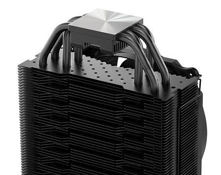 AC be quiet! "Dark Rock Slim" (11-23,6dBA, 1500RPM, 50.5 CFM, 120mm, PWM, 180W, 4x6mm, 620g.)