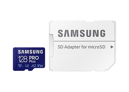 Карта памяти Samsung PRO Plus MicroSD, 128Гб (MB-MD128KA/EU)