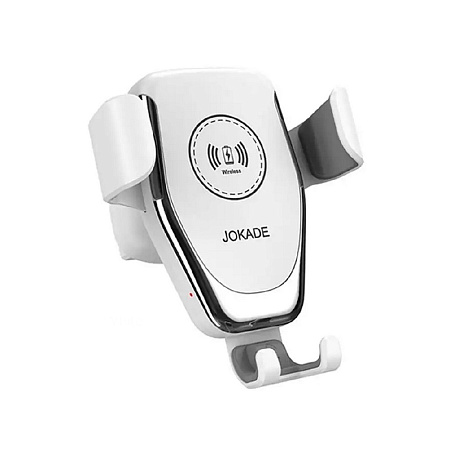 Jokade Car Wireless Charging Gravity 15W Baiye JH008, White Jokade Car Wireless Charging Gravity 15W Baiye JH008, White