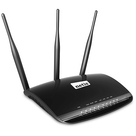 Wi-Fi N Netis Router, "WF2533", 300Mbps, 3x5dBi Detachable Antenna Wi-Fi N Netis Router, "WF2533", 300Mbps, 3x5dBi Detachable Antenna