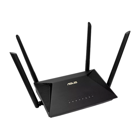 Wi-Fi 6 Dual Band ASUS Router "RT-AX53U", 1800Mbps, OFDMA, Gbit Ports, USB2.0