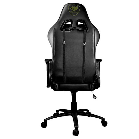 Gaming Chair Cougar ARMOR ONE X  Black/Green, User max load up to 120kg / height 145-180cm