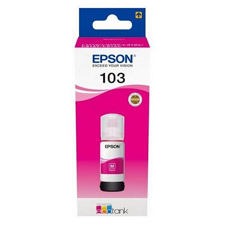 Ink  Epson C13T00S34A, 103 EcoTank Magenta ink bottle