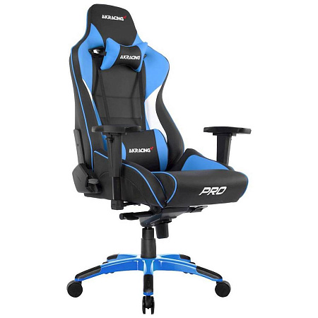 Gaming Chair AKRacing Master Pro AK-PRO-BL Blue, User max load up to 150kg/height 175-205cm
