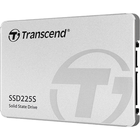 2.5" SATA SSD  250GB   Transcend SSD225S [R/W:500/330MB/s, 40K/75K IOPS, 90 TBW, 3DTLC]