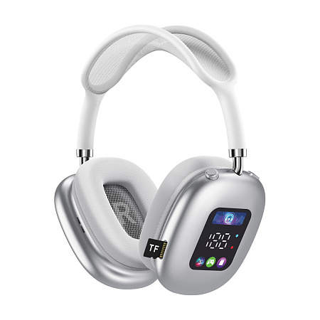 Musen Wireless Headphones on Ear Max 500, Silver Musen Wireless Headphones on Ear Max 500, Silver
