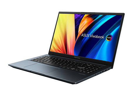 Ноутбук 15,6" ASUS Vivobook Pro 15 OLED M6500QC, Quiet Blue, AMD Ryzen 5 5600H, 16Гб/512Гб, Без ОС