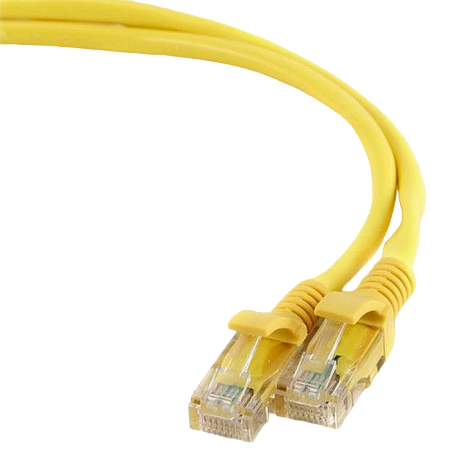 0.25m, Patch Cord Yellow, PP12-0.25M/Y, Cat.5E, Cablexpert, molded strain relief 50u" plugs 0.25m, Patch Cord Yellow, PP12-0.25M/Y, Cat.5E, Cablexpert, molded strain relief 50u" plugs