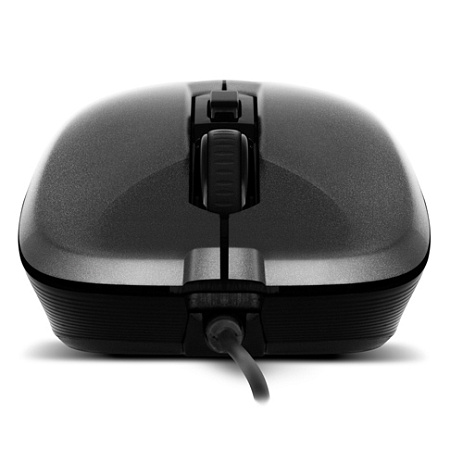 Mouse SVEN RX-520S, 800-3200 dpi, 6 buttons, Ambidextrous, Silent, 83g., 1.5m, USB, Gray