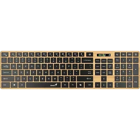 Клавиатура Genius SlimStar 7250BT, Беспроводное, Pine Wood