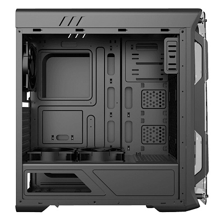 Case ATX GAMEMAX Optical, w/o PSU, 0.5mm, 4x120mm ARGB, Fan controller, Front&Side Transparent panel