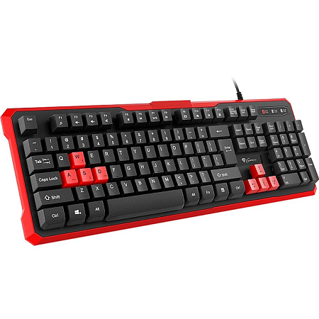 Genesis Keyboard Rhod 110, RU Layout, Red Genesis Keyboard Rhod 110, RU Layout, Red